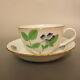 Herend Herb Garden Cup & Saucer Porcelain White Tableware Unused No Box