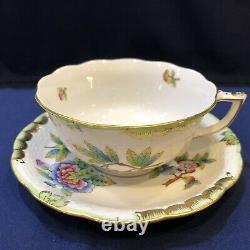 Herend Queen Victoria Teacup and Saucer Set(s) 734