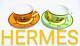 Hermes Africa Tea Cup Saucer Pair set Porcelain Green Orange Elephant Unused