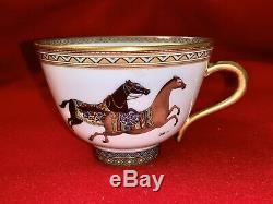 Hermes CHEVAL d'ORIENT Tea Cup and Saucer Set