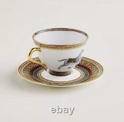 Hermes Cheval d'Orient Tea Cup & Saucer Set Pattern No. 1 Made in France BNIB