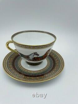 Hermes Cheval d'Orient Tea Cup and Saucer Brand New