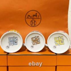 Hermes Mug Promenade Set of 3 gift wrapping New in 2021 Kitchen accessories