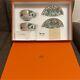 Hermes Tableware Hippomobile Pair Cup & Saucer Set Porcelain New in Box