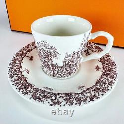 Hermes Tea cup saucer set of 2