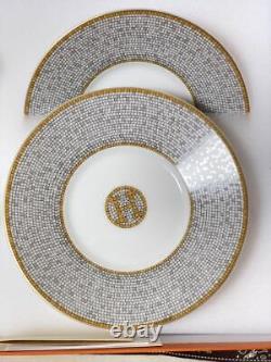 Hermes Teacup Saucer Mosaic Tableware Plate Coffee Cup Set