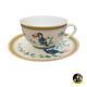 Hermes Toucan Tea Cup and Saucer Set Western Tableware Mint
