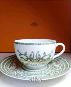 Hermes cup tableware Early American Tea Saucer 2 Customer Set