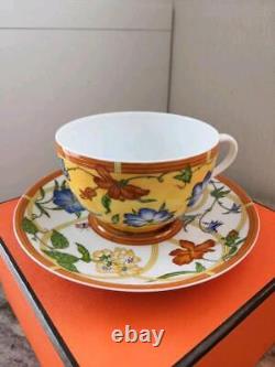 Hermes cup tableware Tea & Saucer 1 set Siesta