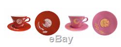 INUYASHA CAFE Original Tea Cup & Saucer Set Pink & Red Official Gift PSL