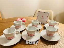Illy Art Espresso cups & Saucers Set collection designed By Michael Lin /70ml