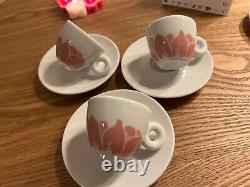 Illy Art Espresso cups & Saucers Set collection designed By Michael Lin /70ml
