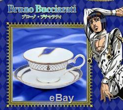 JoJo's Bizarre Adventure Bruno Bucciarati Model Tea Cup Saucer Set Mug Noritake