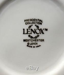 Lenox Westchester 5pc Place Setting withTea Cup Near Mint Condition