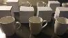 Mecowon 12 Oz Porcelain Mug Set 6packs Tea And Coffee Mugs White