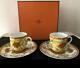 Mint Hermes Siesta Cup & Saucer 2Set Tableware Authentic Item Tea Coffee Japan