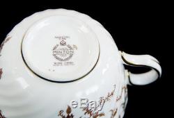 Minton Ancestral China Dish Set 49 PCS Set Service For 10 Plates Tea Cups