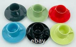 Multicolor 12Pcs Set of Espresso Macchiato Cup Fine Porcelain Turkish Coffee cup