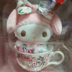 My Melody×Laura Ashley Tea Cup Mascot set very rare F/S