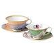 NEW Wedgwood Butterfly Bloom Teacup & Saucer Set 4pce