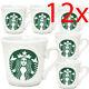 New Set Of 12 Mini Starbucks Coffee Tea Cup Mug Set Gift Kitchen Drinking Gift