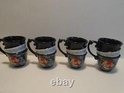 Official Disney Parks Alice In Wonderland Coffee Mug Mad Hatter Tea Cup Set of 5