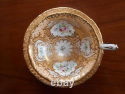 Old Minton Vintage Tea Cup & Saucer Set British Antique 18451846