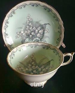 PARAGON Lily of the Valley TO THE BRIDE Vintage Teacup & Saucer Set