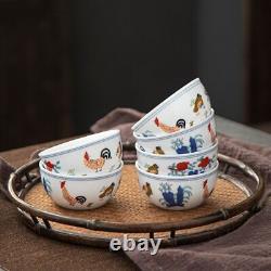 Pigmented Porcelain White Teacups Set Eco-Friendly Stocked Drinkware Tea Cup New