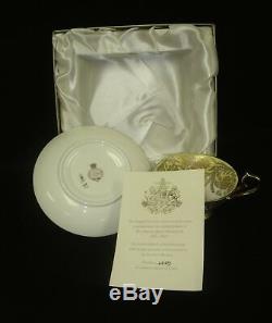 Queen Elizabeth II Golden Jubilee 2002 Limited Edition #1449 Teacup & Saucer Set