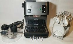 RARE Starbucks Original Stainless Barista Espresso Machine with Teacup Set Italy