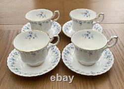 ROYAL ALBERT MEMORY LANE Large Tea Set 4 Trios Teapot Sugar Bowl Milk Jug