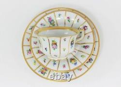 ROYAL COPENHAGEN HENRIETTE Tea SET (3 pieces) cup saucer plate, 5 available
