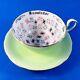 Rare Cup of Knowlwdge Aynsley Tea Cup and Saucer Set