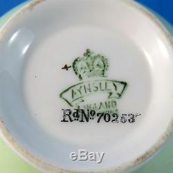 Rare Cup of Knowlwdge Aynsley Tea Cup and Saucer Set