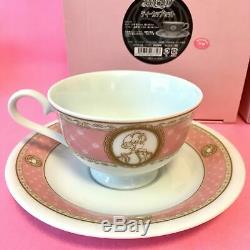 Revolutionary Girl Utena Tea Cup 2 set Anthy 20th anniversary Pink & Black Rare