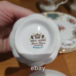 Royal Albert Berkeley 21 Piece English Bone China Tea Set
