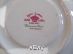 Royal Albert Blossom Time Tea Set 20 Pieces, (cup missing) + 5 Dessert Plates