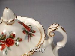 Royal Albert Centennial Rose Bone China Tea Coffee Set for 8 Cup Saucer Tea Pot
