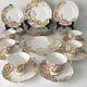 Royal Albert England Bouquet Dessert Set For 6 with Plates Tea Cups Cake Platter