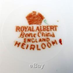 Royal Albert Heirloom Tea Cup, Saucer and Plate Trio Set