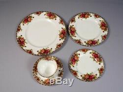 Royal Albert Old Country Roses Bone China Dinner Set for 12 Cup Saucer Tea