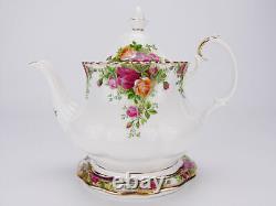 Royal Albert Old Country Roses China Tea Set for 6 / 22pc Inc. Trios & Teapot