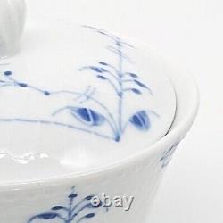 Royal Copenhagen Blue Palmette Cup Lid Saucer Pair 210Ml 1016956 FROM JAPAN NEW