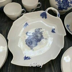 Royal Copenhagen blue flower set coffee plate cup tea 10/8034 8040 8003 8095