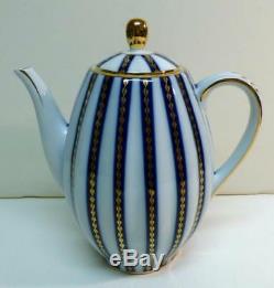Royal Danube #1886gorgeous China Set 8 Pieces Tea&coffee Pots Creamer Sugar 4cup