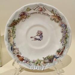 Royal Doulton Brambly Hedge Dinning By The Sea Teacup Set Super Rare
