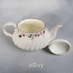 Royal Doulton Canterbury Tea Set Pattern #h4965 5 Cup Teapot & 8 Trios