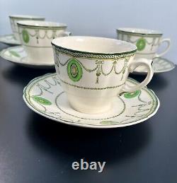 Royal Doulton Countess 12 Piece Antique Tea Set Bone China 6 Cups 6 Saucers
