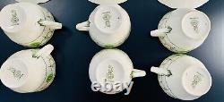 Royal Doulton Countess 12 Piece Antique Tea Set Bone China 6 Cups 6 Saucers